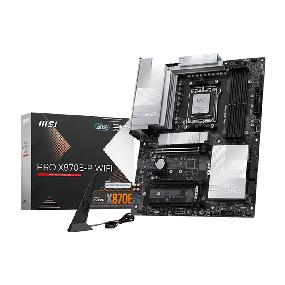 Motherboard MSI PRO X870E-P WIFI, Chipset AMD X870E, Socket AMD AM5, ATX 1