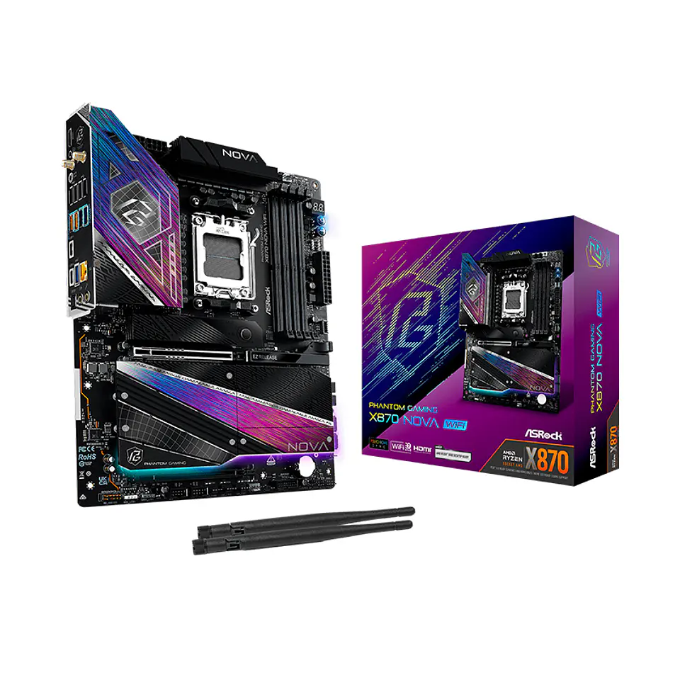 MB Ar X870 Nova WIFI Svl DDR5 1