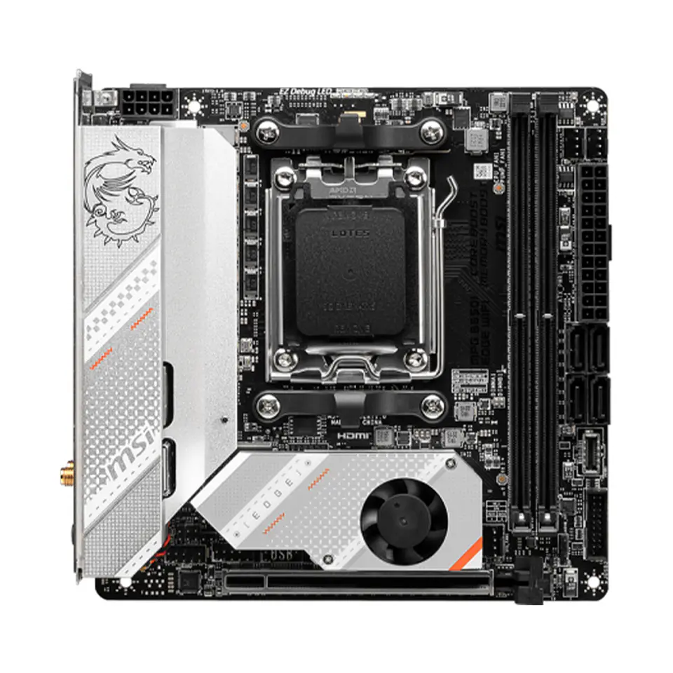 Motherboard MSI MPG B650I EDGE WIFI, Chipset AMD B650, Socket AMD AM5, mini-ITX 1