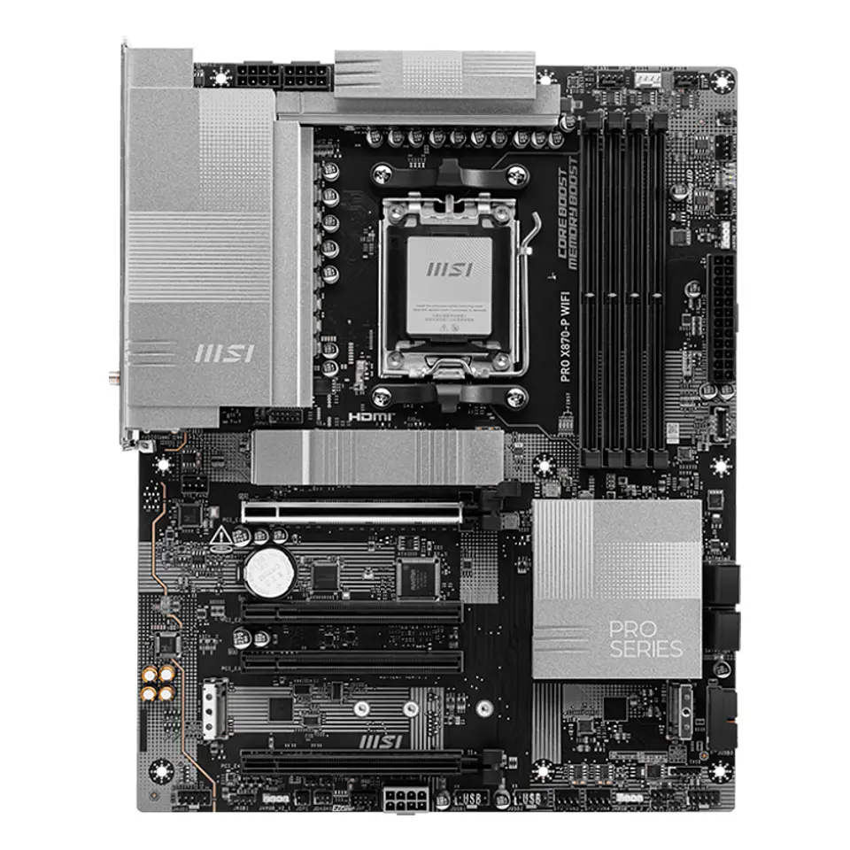 Motherboard MSI PRO X870-P WIFI, Chipset AMD X870, Socket AMD AM5, ATX 1
