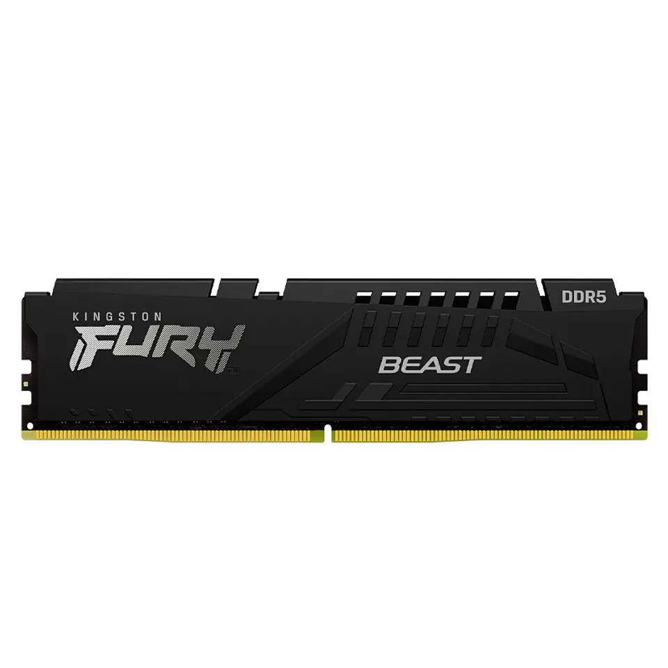 Memoria Kingston Fury Beast 16GB DDR5-5600MT/s, PC5-44800, CL40, 1.25V, 288-Pin, DIMM 1