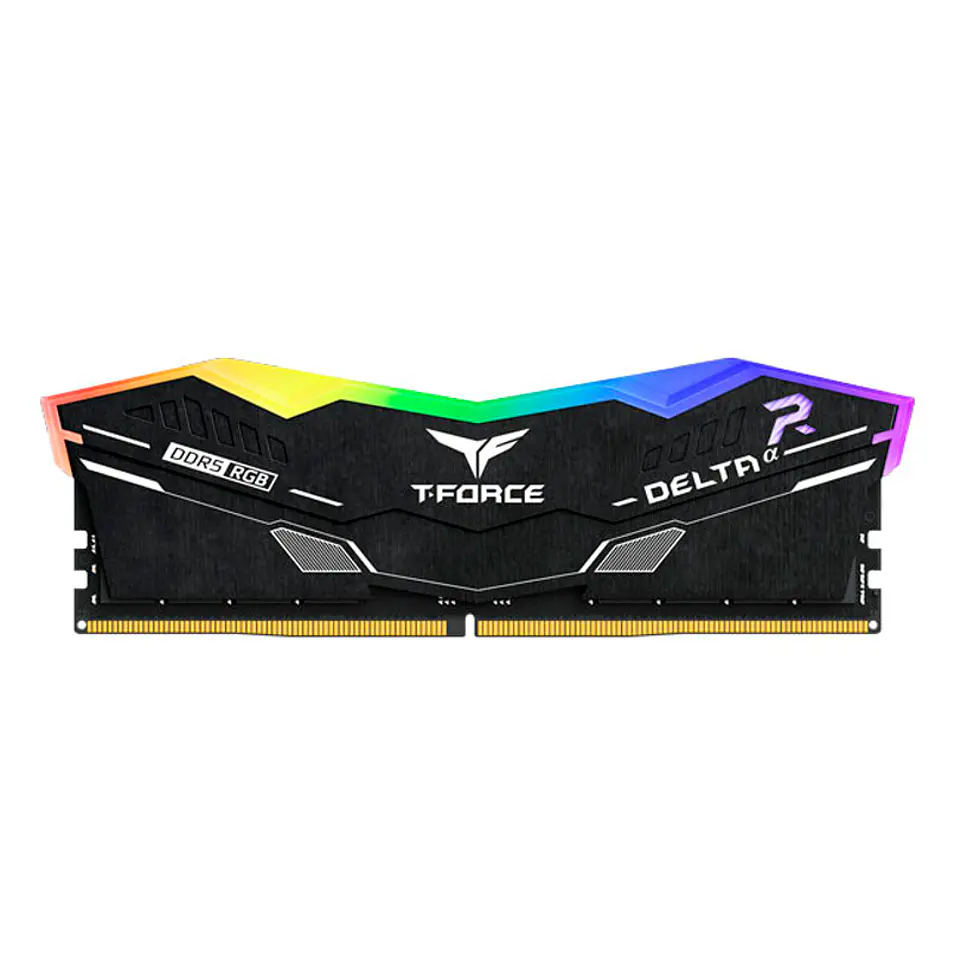 Memoria Teamgroup T-force Delta Black Rgb, 16GB (1x16GB) DDR5-6000MHz, CL38, 1.25V 1
