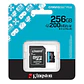 Memoria Flash microSD Kingston Canvas Go! Plus, 256GB, con adaptador SD - Miniatura 3