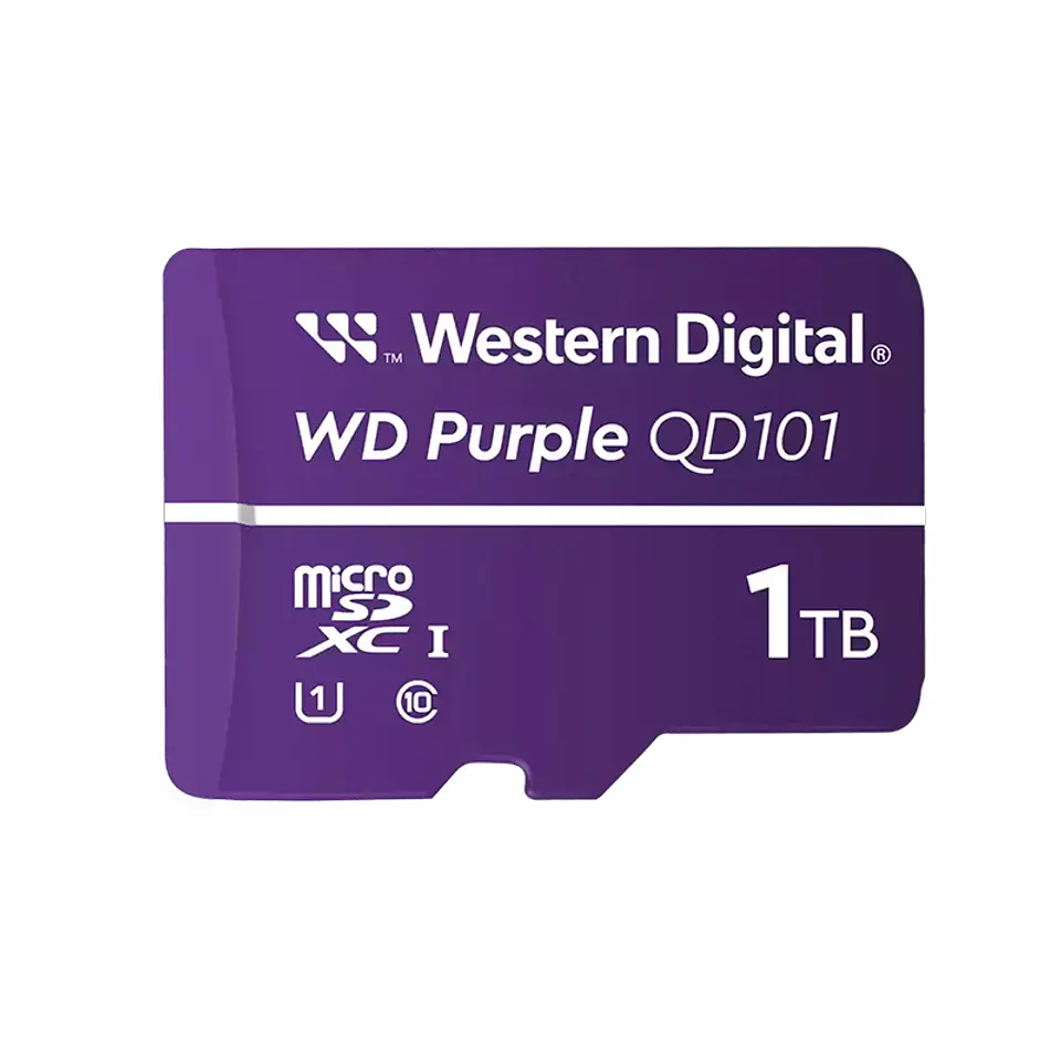Memoria Flash microSD WD Purple SC QD101, 1TB, Tipo: microSDXC, SDA 6.0 1