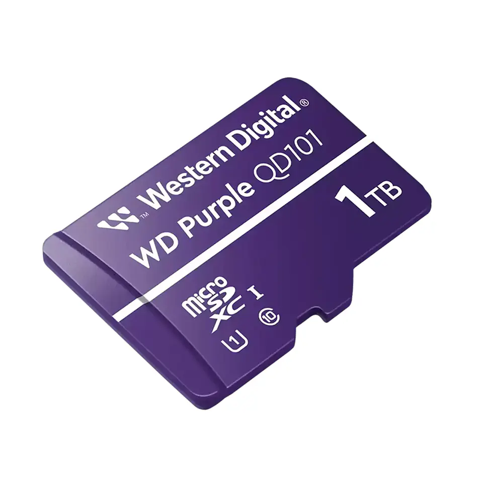 Memoria Flash microSD WD Purple SC QD101, 1TB, Tipo: microSDXC, SDA 6.0 2