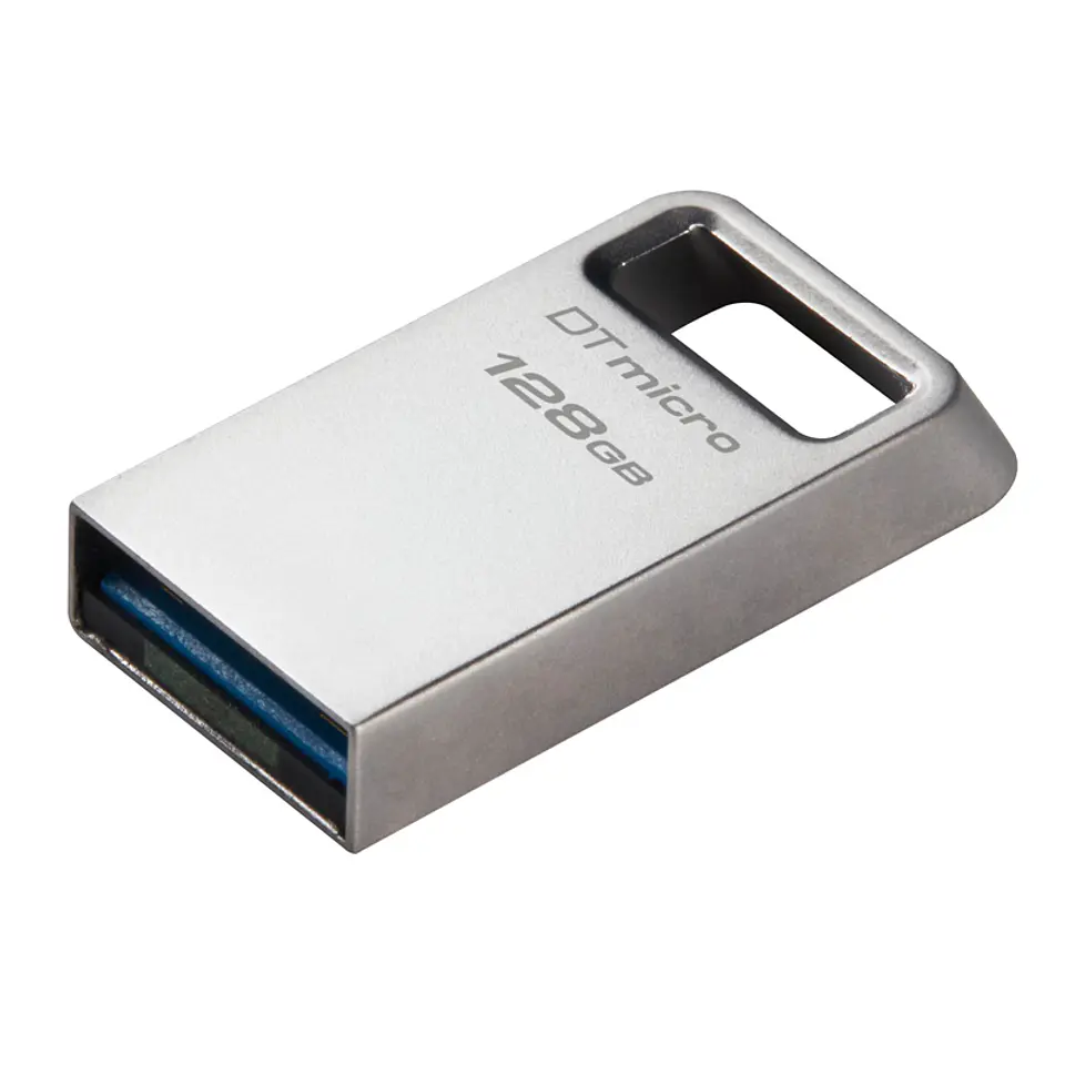 Memoria Flash Kingston DataTraveler Micro Unidad Flash USB Ultrapequeño con Metal Premium. 1