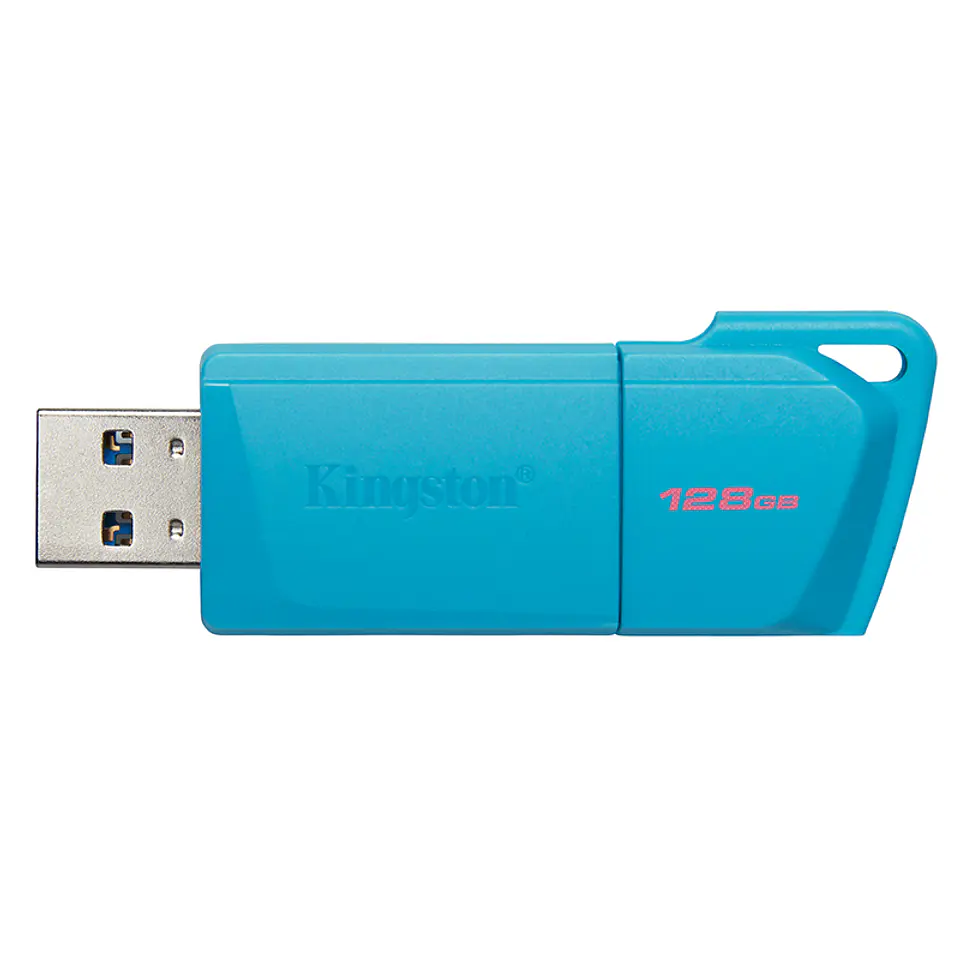Memoria Flash USB Kingston DataTraveler Exodia M, 128GB, interfaz: USB 3.2 Gen 1, Azul 2
