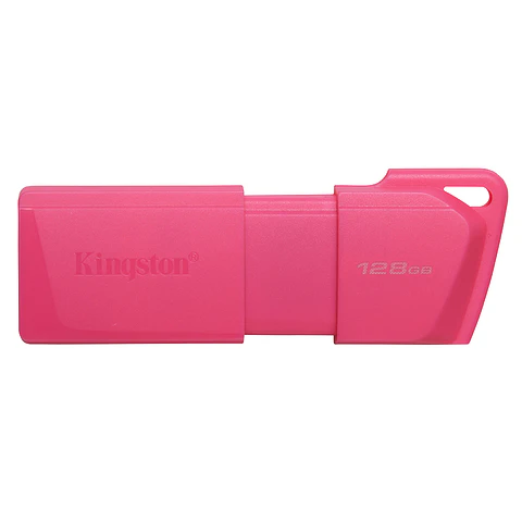 Memoria Flash USB Kingston DataTraveler Exodia M, 128GB, interfaz: USB 3.2 Gen 1, Rosado