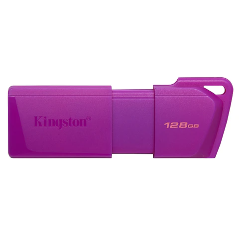 Memoria Flash USB Kingston DataTraveler Exodia M, 128GB, interfaz: USB 3.2 Gen 1, Morado