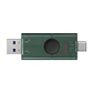 Memoria Flash USB Kingston DataTraveler Duo, 128GB USB 3.2 Gen 1, Color Negro Mate - Miniatura 2