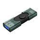 Memoria Flash USB Kingston DataTraveler Duo, 128GB USB 3.2 Gen 1, Color Negro Mate - Miniatura 3