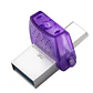 Memoria Flash USB Kingston DataTraveler microDuo 3C, 64GB, USB 3.2 Gen 1. - Miniatura 2
