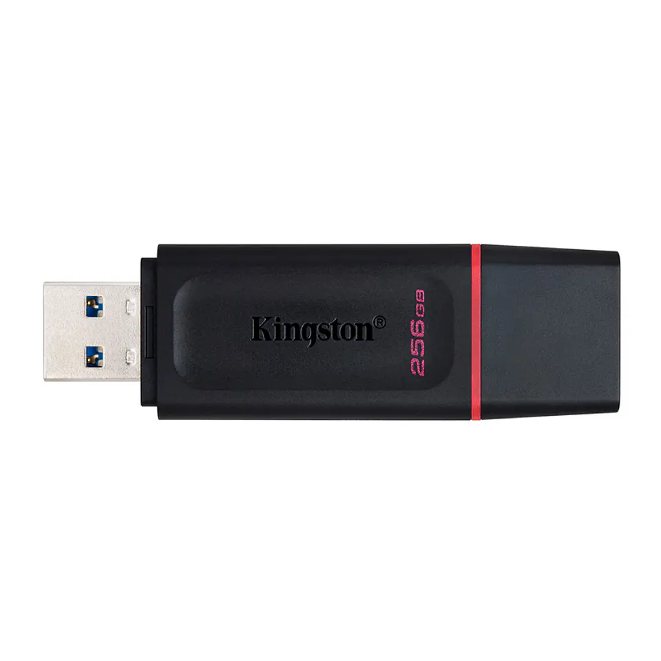 Memoria Flash USB Kingston DataTraveler Exodia 256GB, USB 3.2 Gen 1, Color Rojo. 2