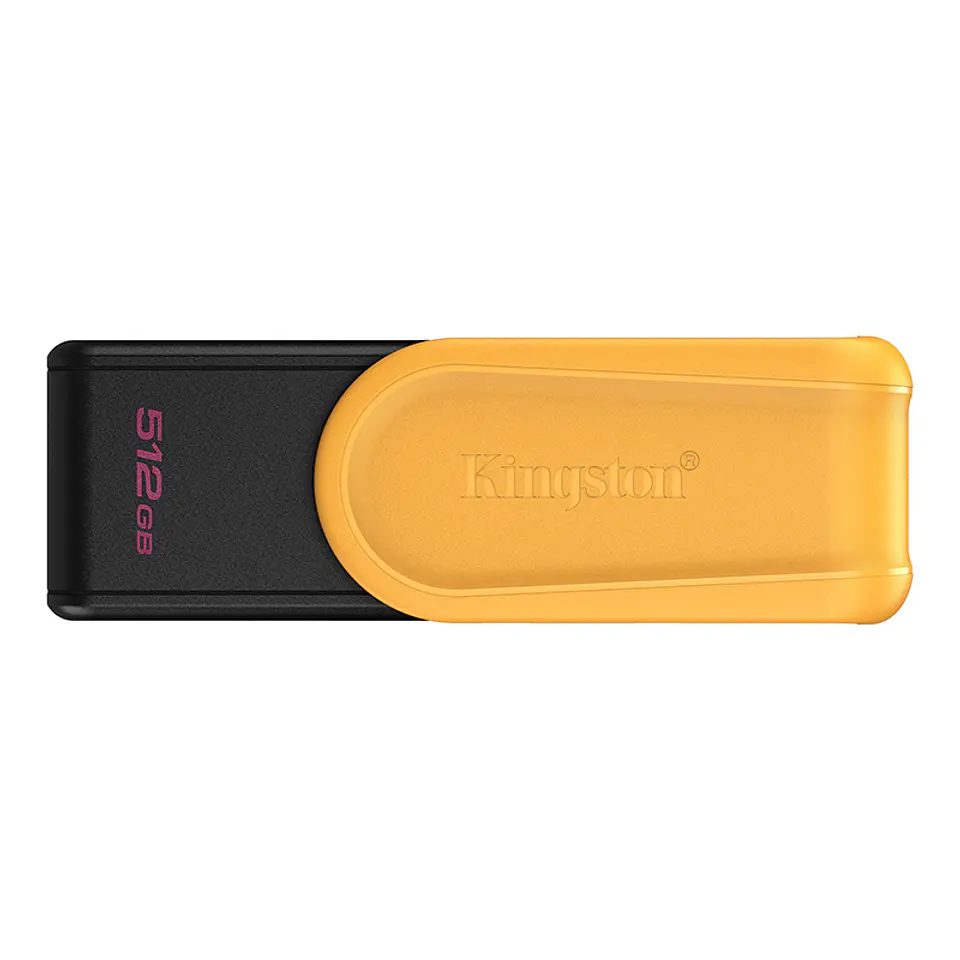 Memoria Flash USB Kingston DataTraveler Exodia S, 512GB, interfaz: USB 3.2 Gen 1, Amarillo 2