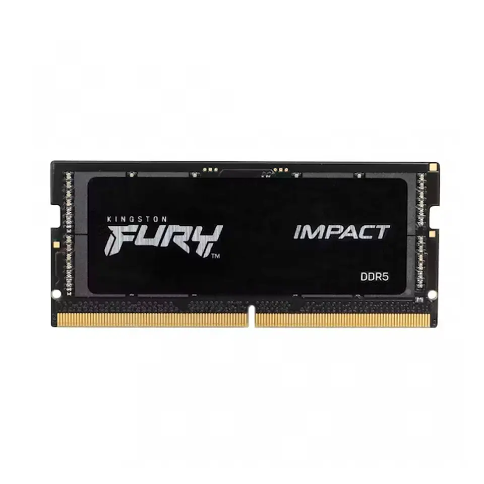 Memoria SO-DIMM Kingston Fury Impact 16GB DDR5-4800MT/s, PC5-38400, CL38, 1.1V, 262-pin 1