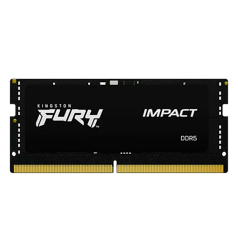 Memoria SO-DIMM Kingston Fury Impact 16GB DDR5-5600MT/s, PC5-44800, CL40, 1.1V, 262-pin