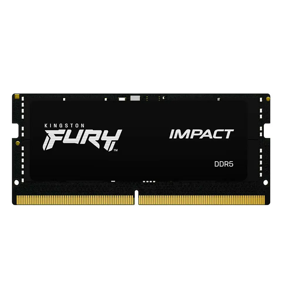 Memoria SO-DIMM Kingston Fury Impact 16GB DDR5-5600MT/s, PC5-44800, CL40, 1.1V, 262-pin 1