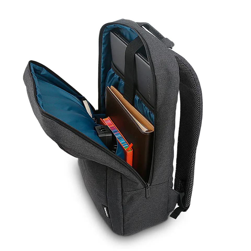 Mochila Casual Lenovo para Laptop de hasta 15.6 B210, Color Negro 2