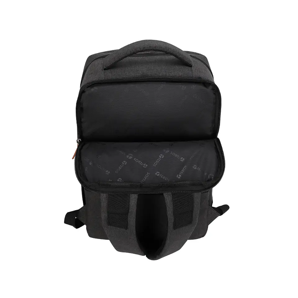 Backpack Teros City III TE-9045GR, para Notebooks de hasta 15.6