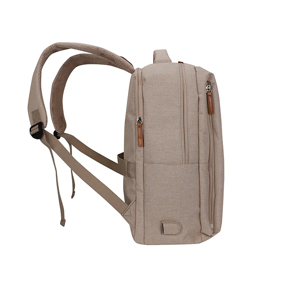 Backpack Teros City III TE-9046BG, para Notebooks de hasta 15.6