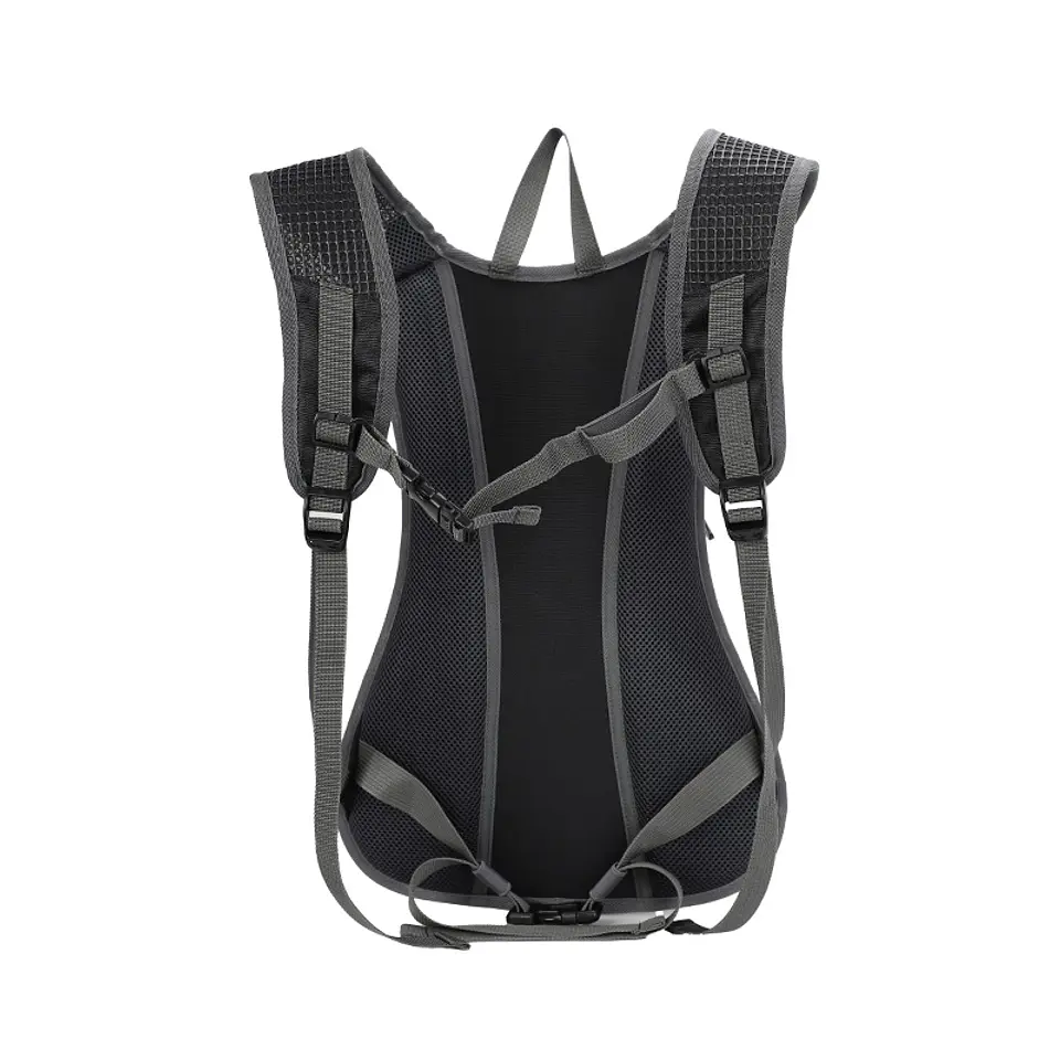 Mochila de Hidratación Teros TE-9034BK, incluye bolsa de agua de 2L, Poliéster 2
