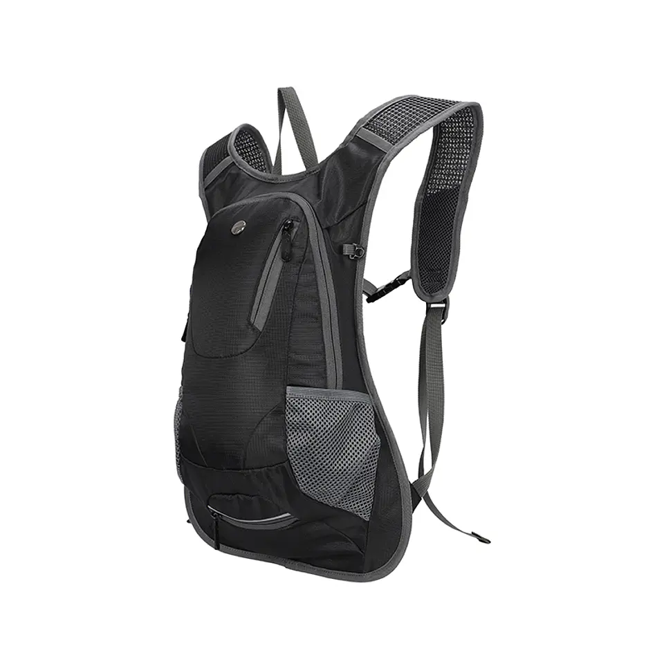 Mochila de Hidratación Teros TE-9034BK, incluye bolsa de agua de 2L, Poliéster 3