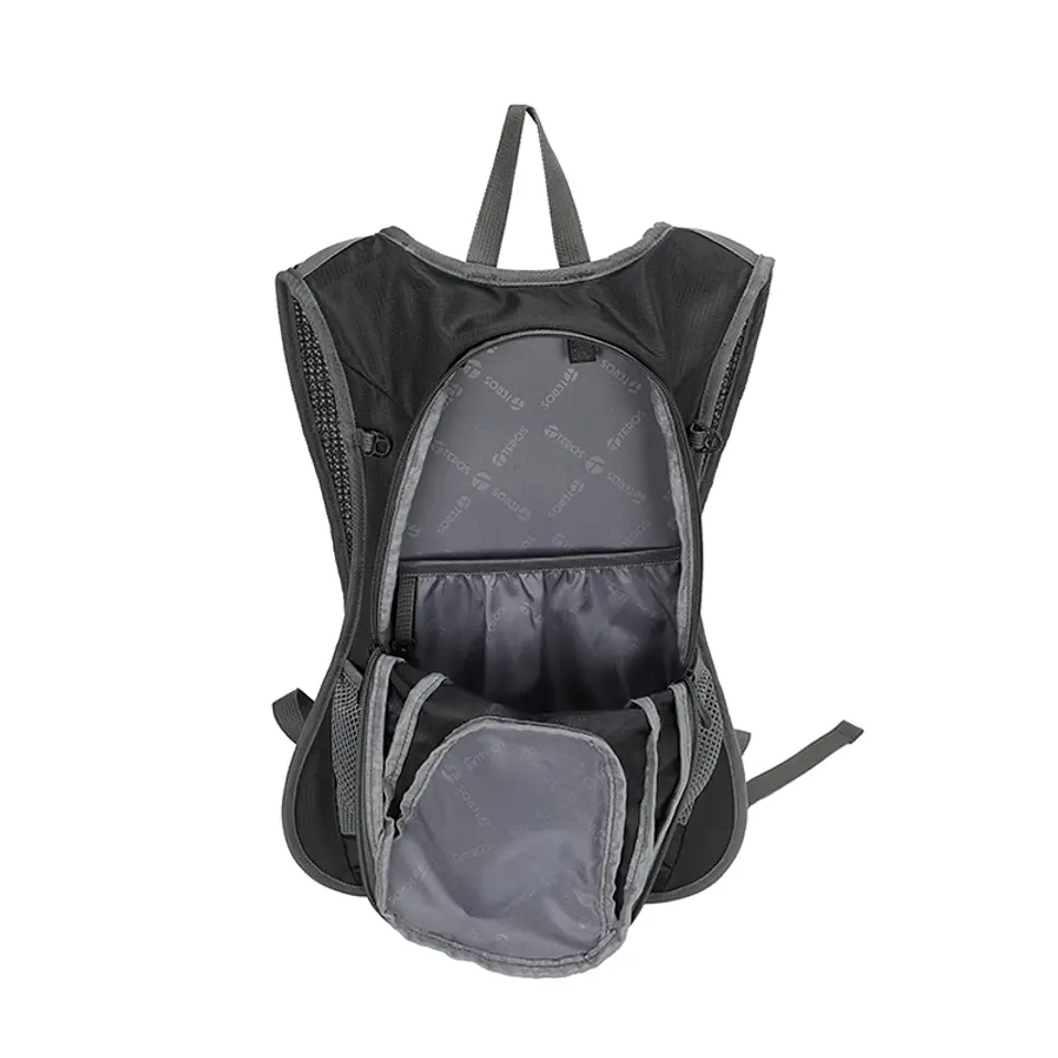Mochila de Hidratación Teros TE-9034BK, incluye bolsa de agua de 2L, Poliéster 5