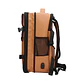 Travel Backpack Teros TE-9038BW, para Notebooks de hasta 15.6