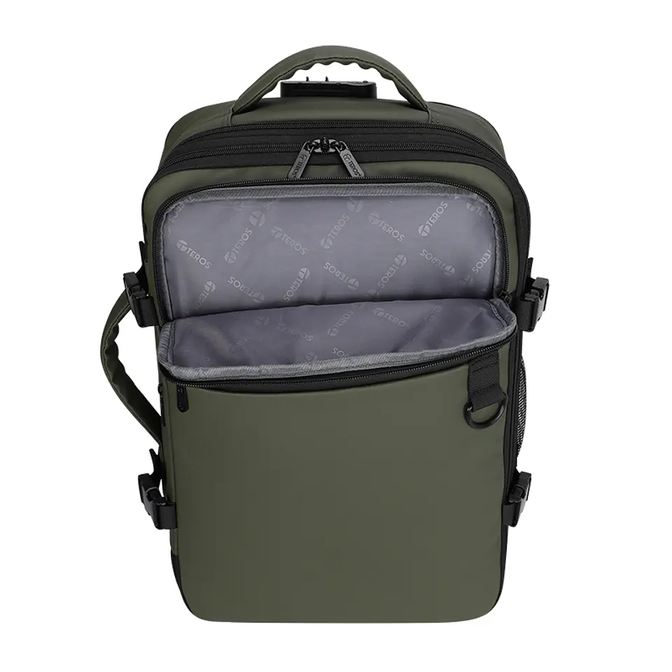 Backpack TEROS Travel TE-9040DG, Para Notebooks de hasta 15.6