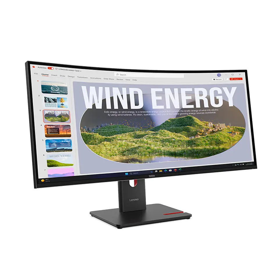 Monitor Curvo Lenovo ThinkVision T34WD-40 34