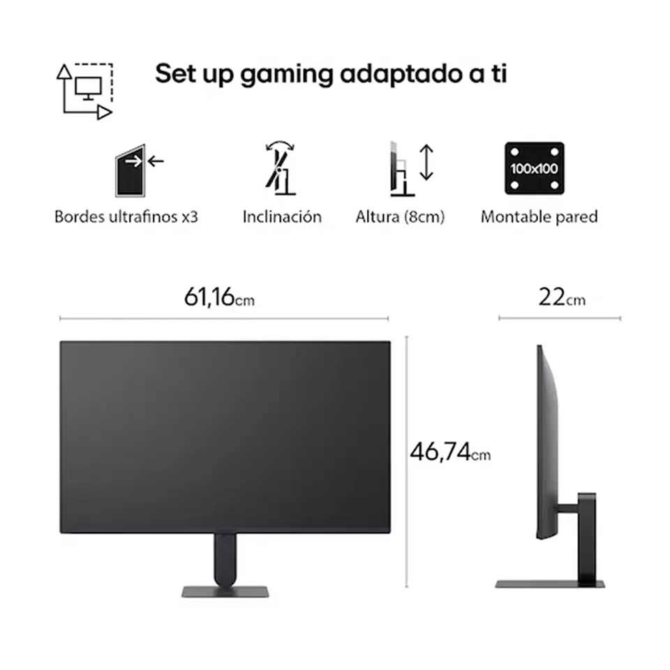 Monitor LG UltraGear G4 27G414B, 27/FHD/IPS/144Hz/HDMI/DP/Salida para auriculares 3