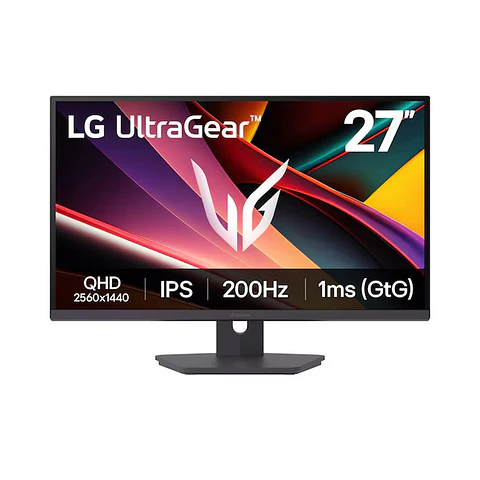 Monitor Gaming LG UltraGear G6, 27 QHD/IPS/200Hz/1ms (GtG)/HDMI x2/DP/Headphone-out