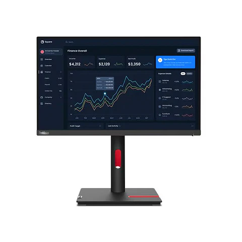 Monitor Lenovo ThinkVision T22i-30, 21.5" 1920x1080 WLED IPS HDMI/DP/VGA Color Raven Black