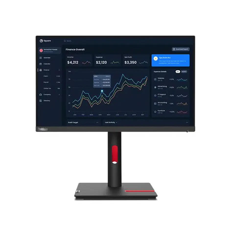 Monitor Lenovo ThinkVision T22i-30, 21.5