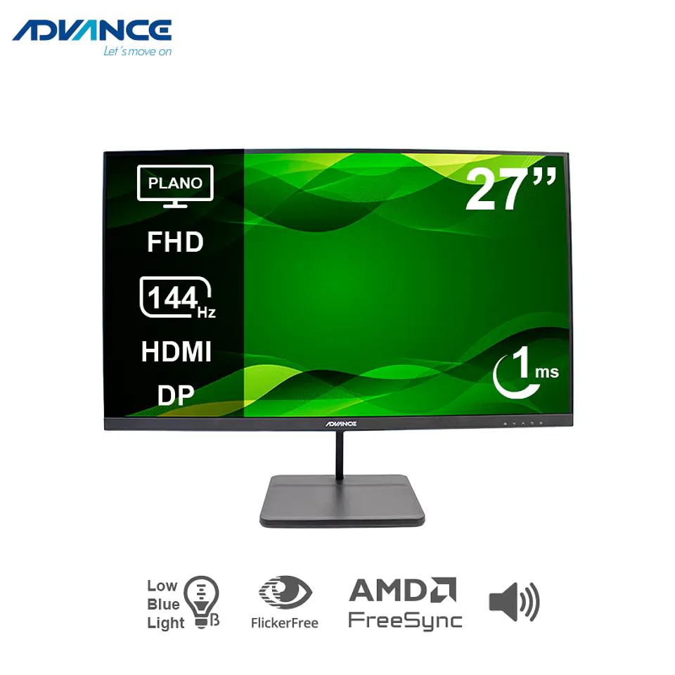 Monitor plano ADVANCE ADV-2755S, 27
