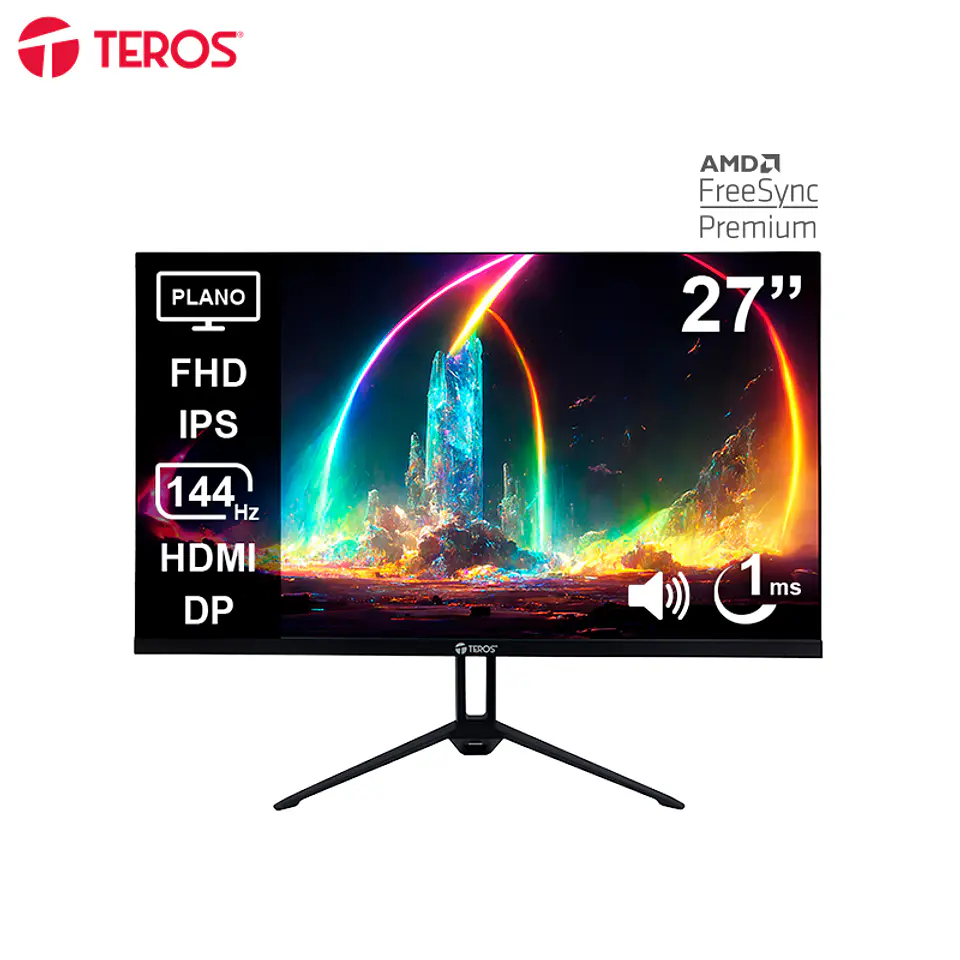 Monitor plano TEROS TE-2714S, 27