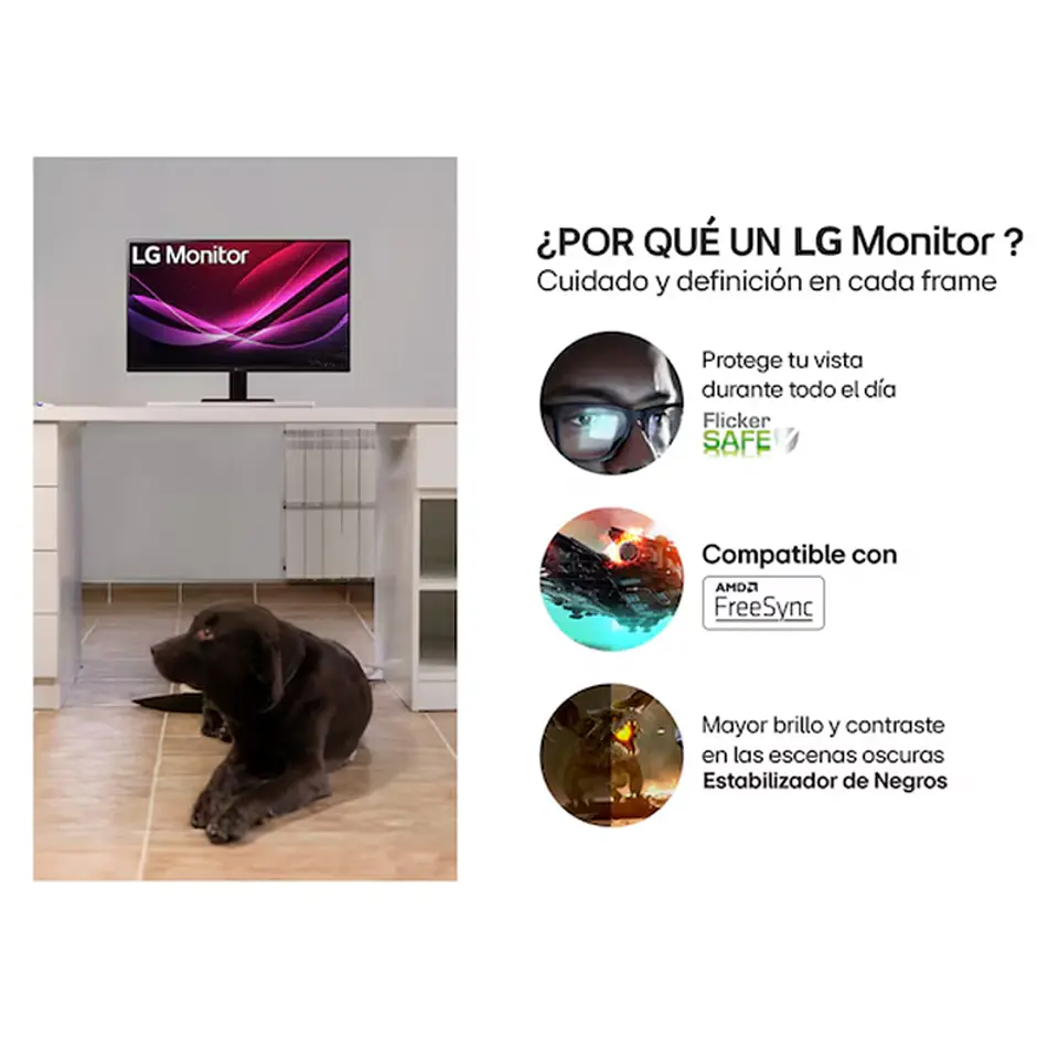 Monitor LG U4 27U411B-B, 27/FHD/IPS/144Hz/HDMIx1/Salida_auriculares (3.5mm) 9