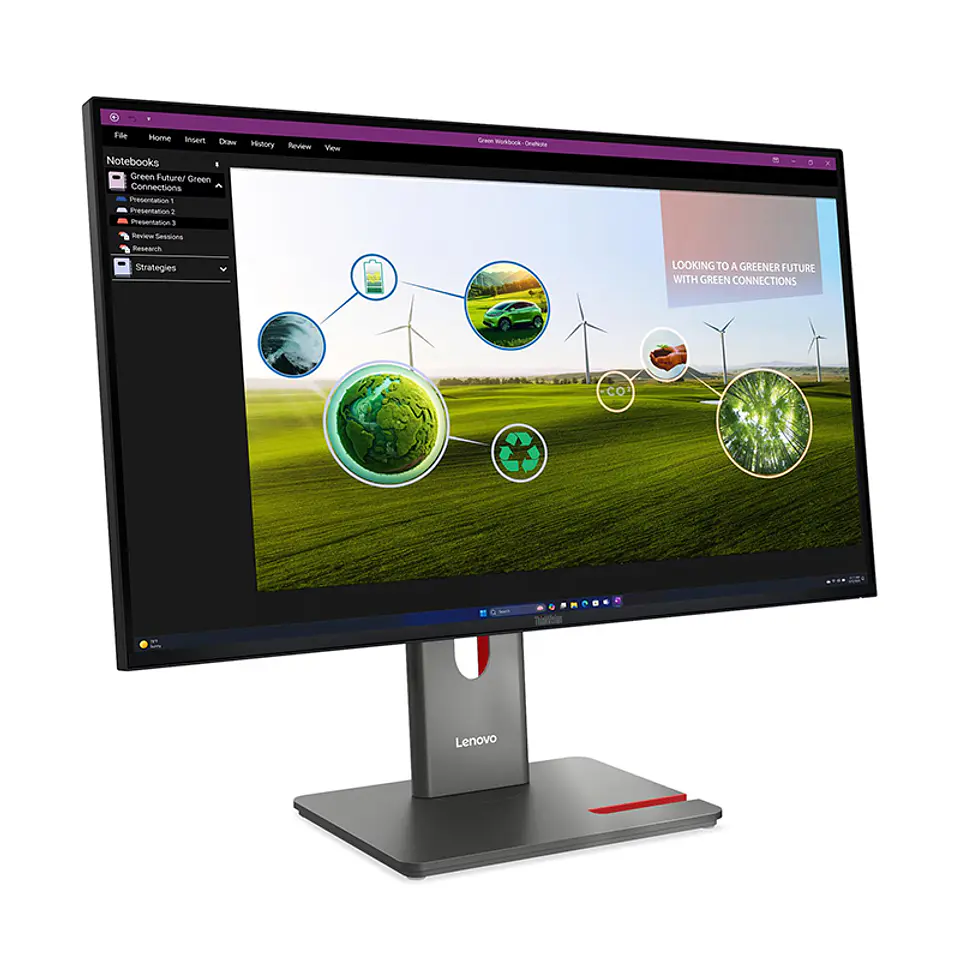 Monitor Plano Lenovo Thinkvision P27Q-40, 27