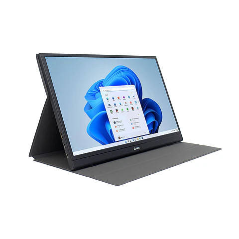 Monitor portátil TEROS TE-1501S, 15.6" FHD IPS, HDMI, USB-C, Audio out, Parlantes