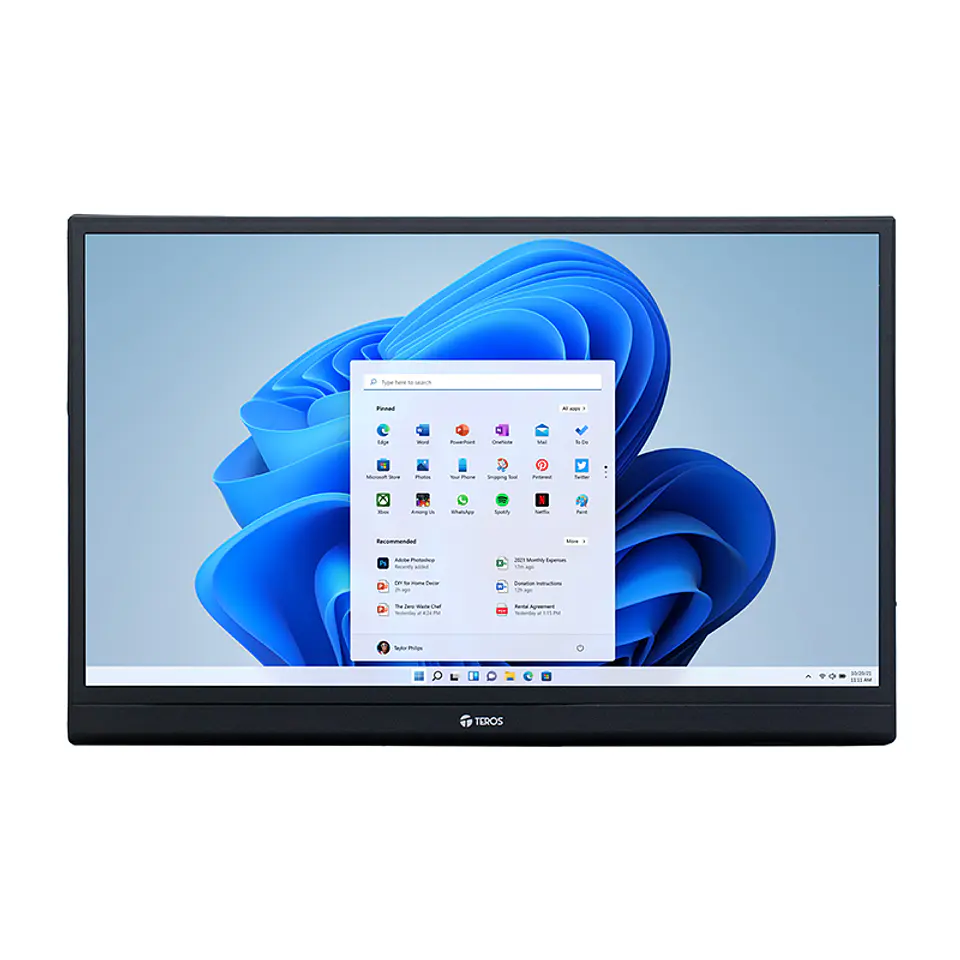Monitor portátil TEROS TE-1501S, 15.6