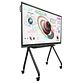 Rack portátil TEROS TE-9010S para pantalla táctil interactiva de 75