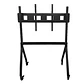 Rack portátil TEROS TE-9010S para pantalla táctil interactiva de 75
