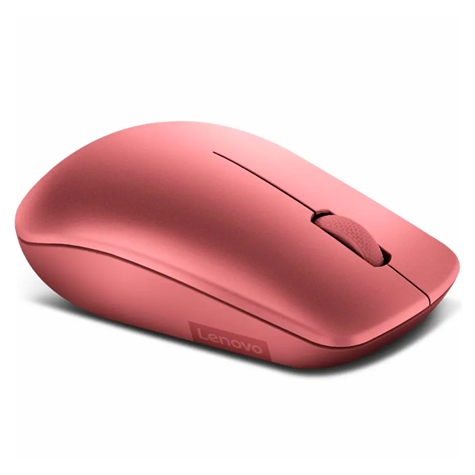 Mouse Lenovo 530 Inalambrico/Diseño Ambidextro/Sensor Optico/1200 DPI/Color Rojo Cereza. 1