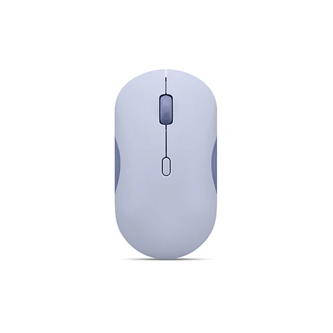 Mouse Lenovo 350 silencioso, Interfaz Bluetooth, Color Uva Meta , sin batería