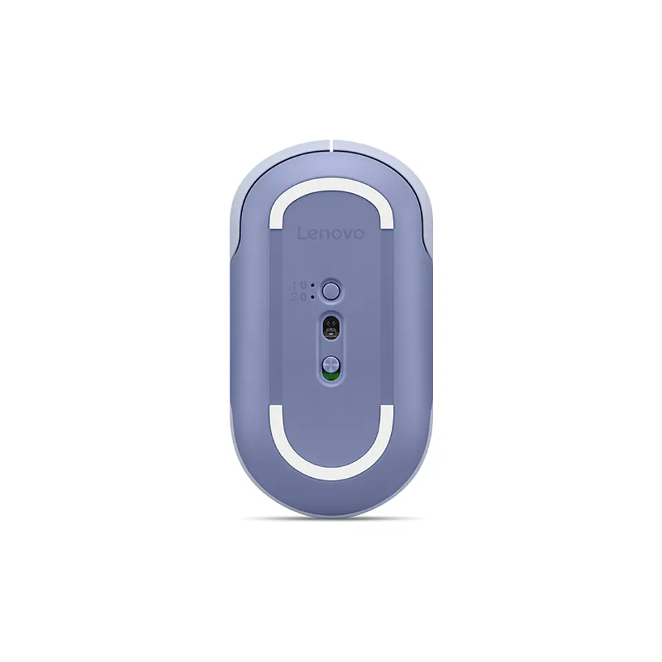 Mouse Lenovo 350 silencioso, Interfaz Bluetooth, Color Uva Meta , sin batería 4