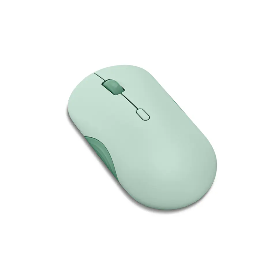 Mouse Lenovo 350 silencioso, Interfaz Bluetooth, Color Verde Musgo, sin batería 2