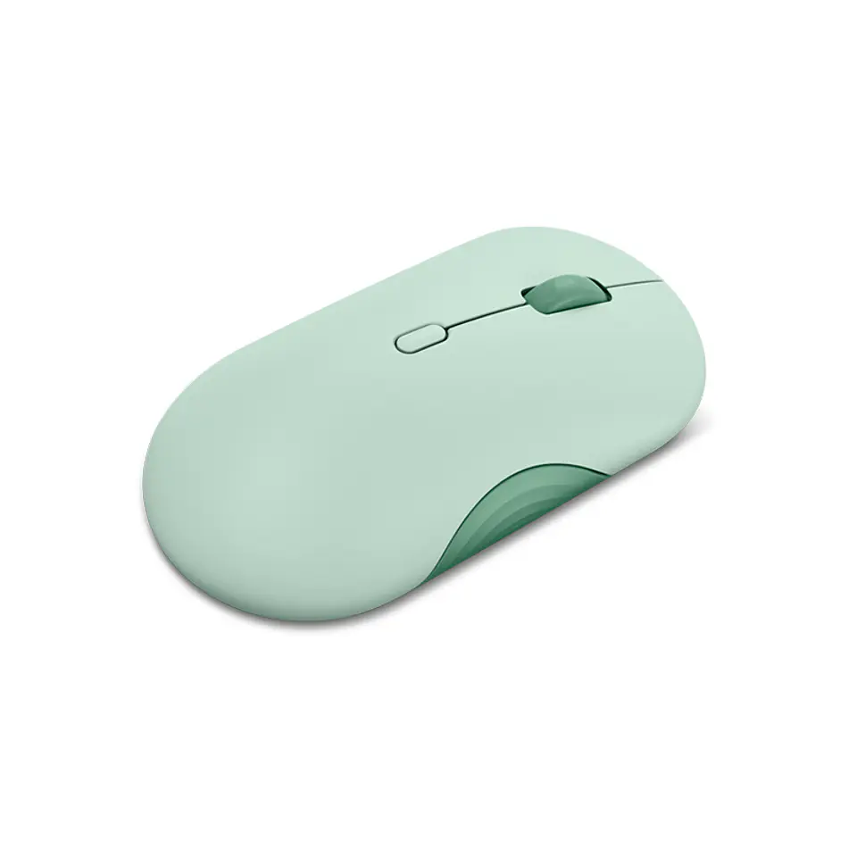 Mouse Lenovo 350 silencioso, Interfaz Bluetooth, Color Verde Musgo, sin batería 3
