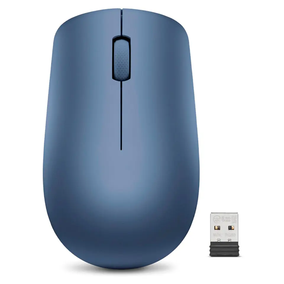 Mouse LENOVO 530, Interfaz sensor óptico, 1200DPI, 3 botones, Color abismo azul 1