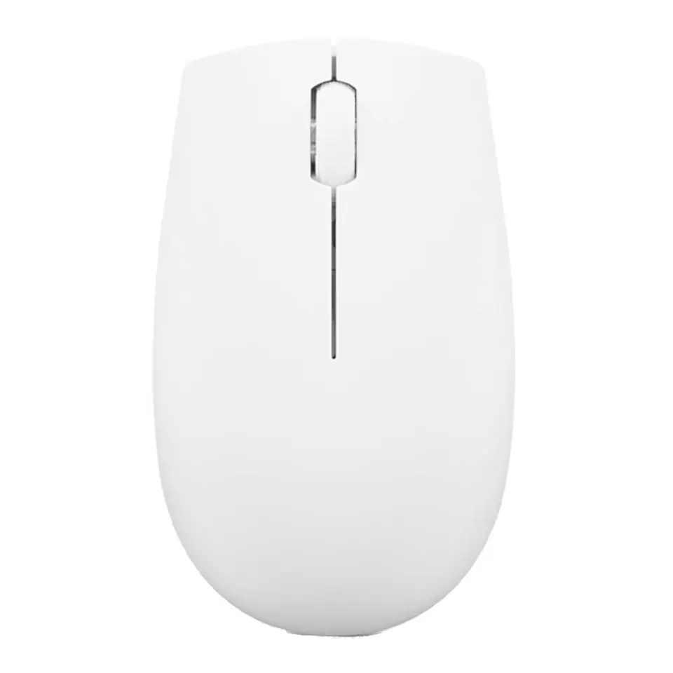 Mouse Inalambrico Compacto Lenovo 300, Color Gris Nube. 3