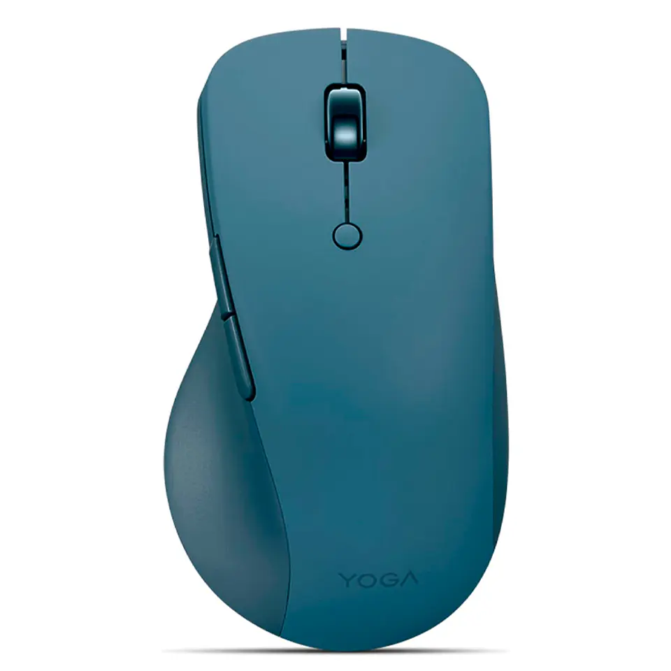 Mouse LENOVO Yoga Pro, Interfaz sensor óptico azul inalámbrico, 6 botones, verde azulado 6